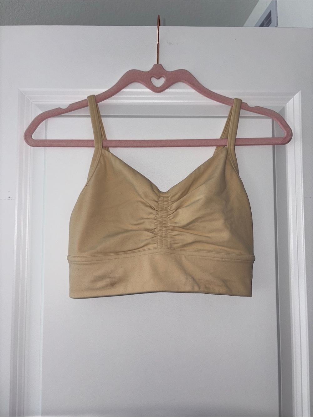 Lululemon Nulu Front Gather Yoga Bra